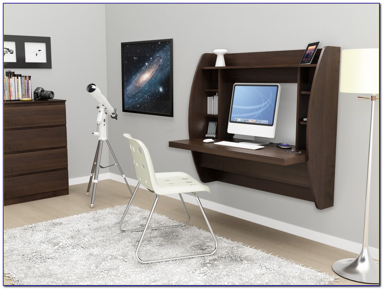 Wall Mounted Floating Desk Ikea Desk Home Design Ideas Kvndwgrp W