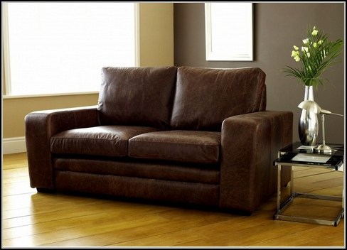 Brown Leather Sectional Sofa With Chaise