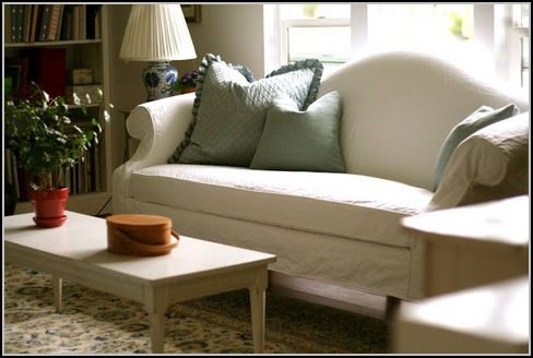 Drop Cloth Slipcovers For Sofas