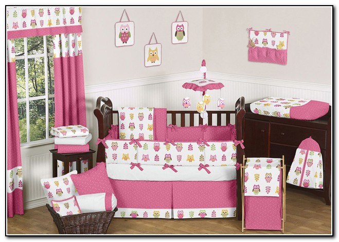 Baby Girl Bedding Sets Owls