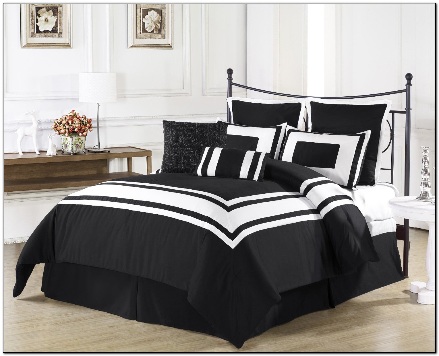 Black And White Bedding Sets