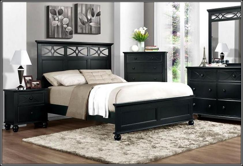 Black Bedroom Furniture Design Ideas