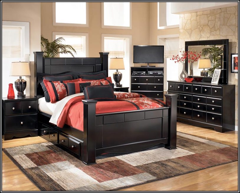 Black Bedroom Furniture Designs