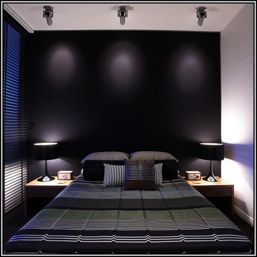 Black Bedroom Furniture Wall Color