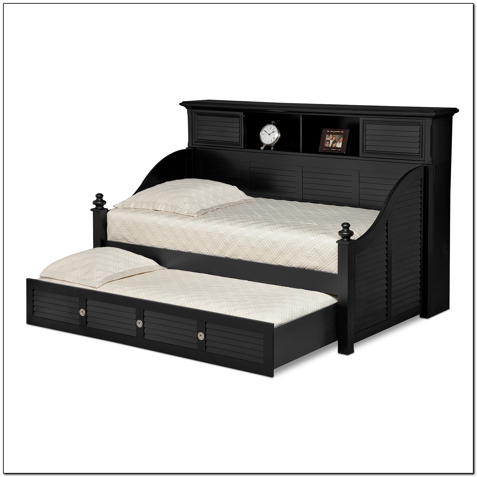 Black Day Bed With Trundle