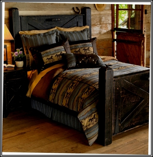Black Rustic Bedroom Furniture