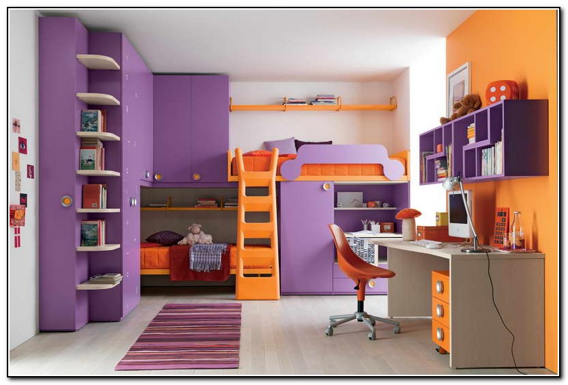 Bunk Bed With Desk And Sofa