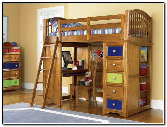 Bunk Beds For Kids With Desk