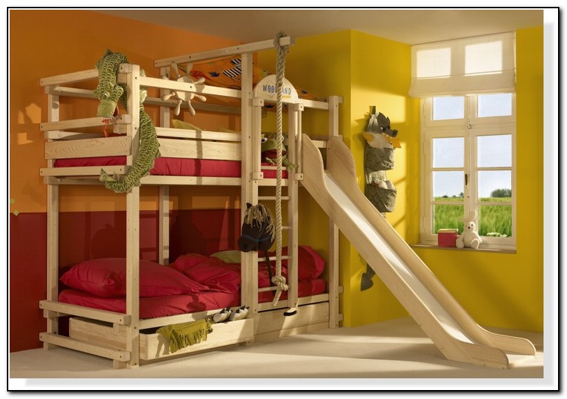 Bunk Beds For Kids With Slide