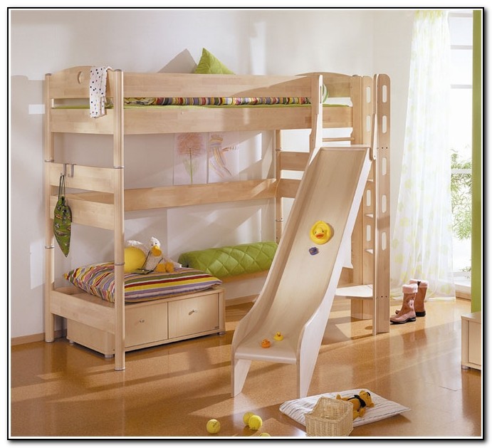 Bunk Beds For Kids With Slides