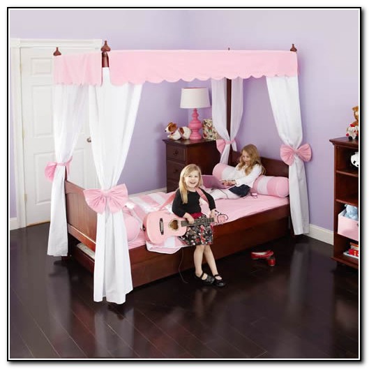 Canopy Bed Curtains For Girls