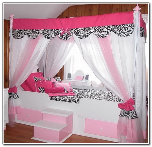 Canopy Bed Curtains For Kids