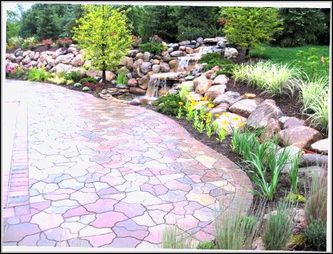 Garden Stone Patio Ideas