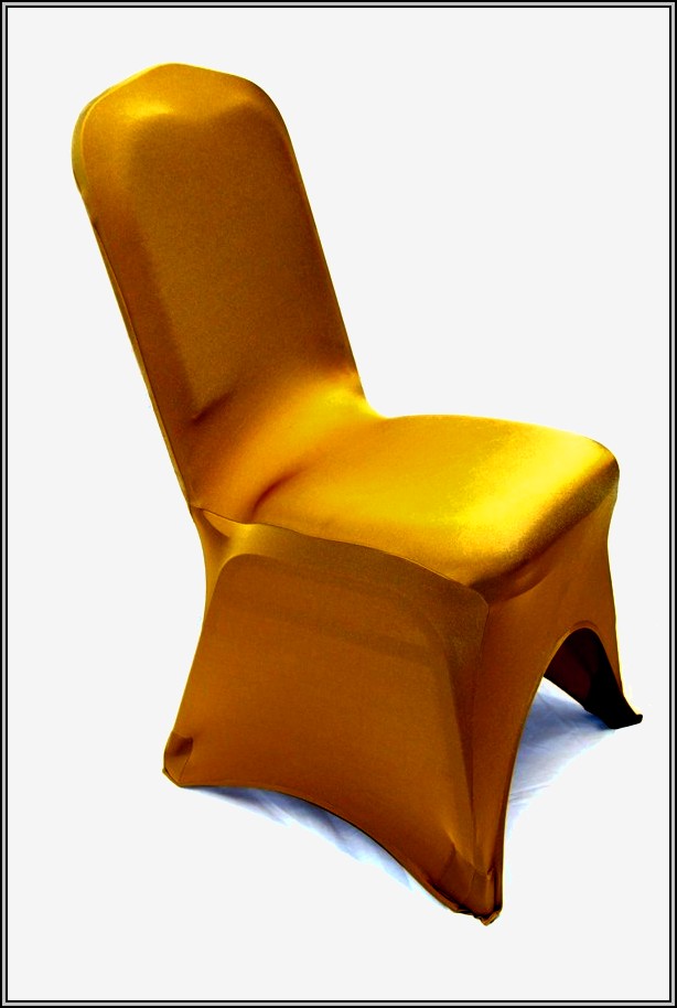 Gold Chair Covers For Weddings