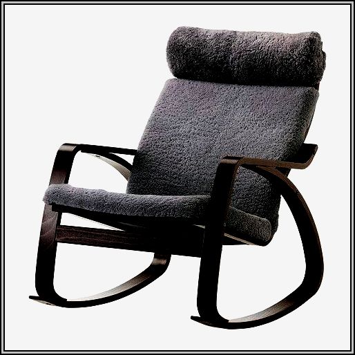 Gray Nursery Rocking Chair