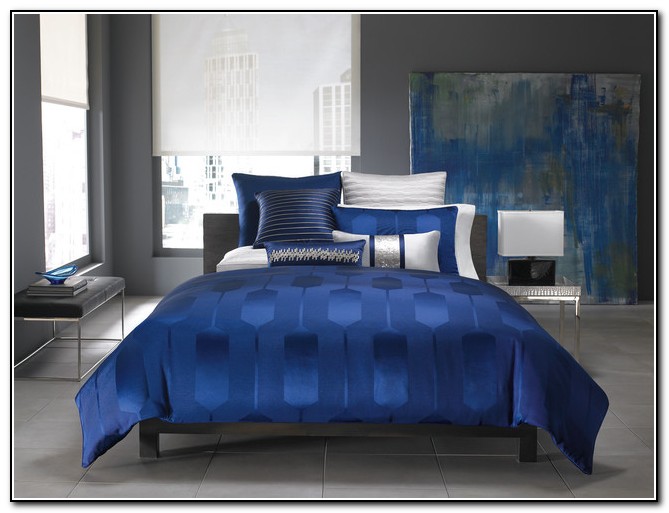 Hotel Collection Bedding Blue