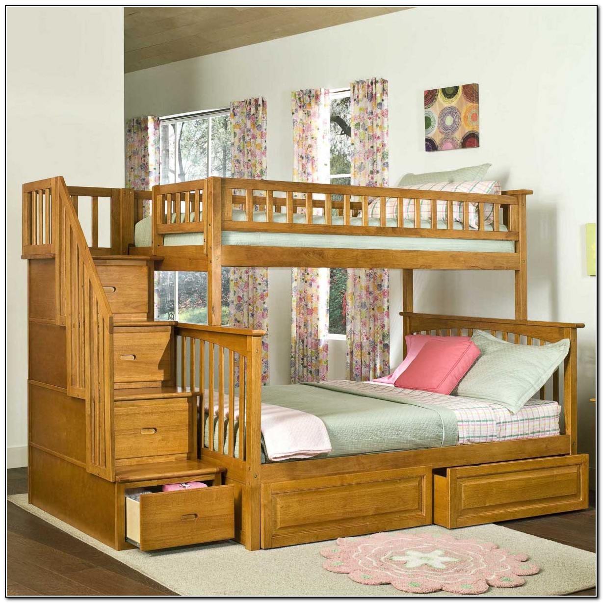 Kids Bunk Beds With Stairs