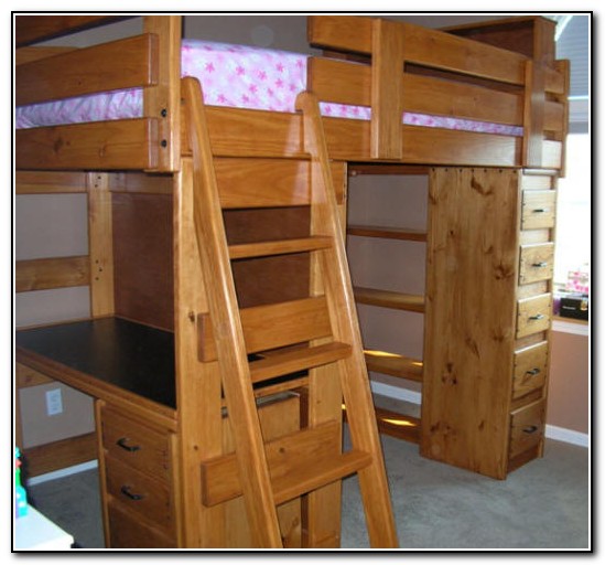 Loft Bed With Desk And Dresser