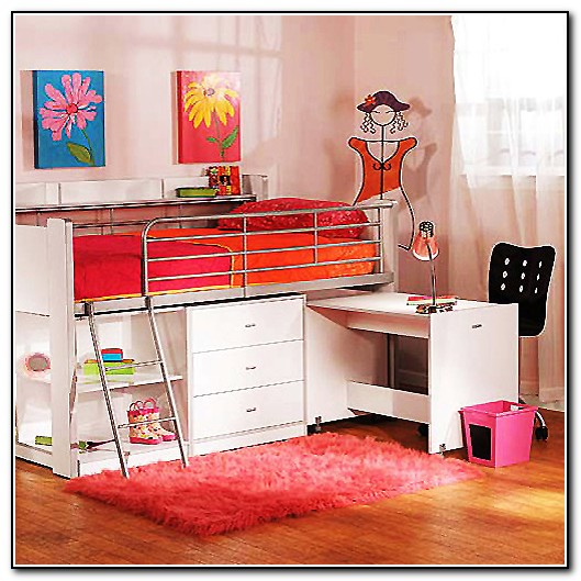 Loft Bed With Desk And Storage