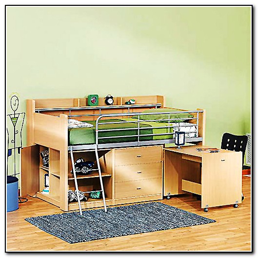 Loft Bed With Desk Canada