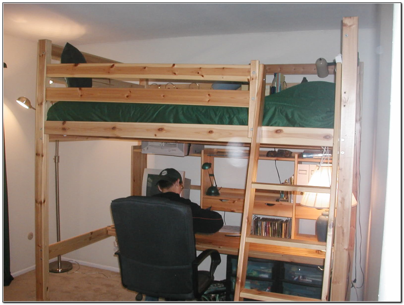 Loft Bed With Desk Ikea