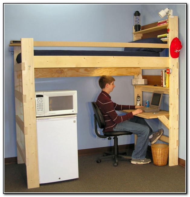 Loft Bed With Desk Underneath