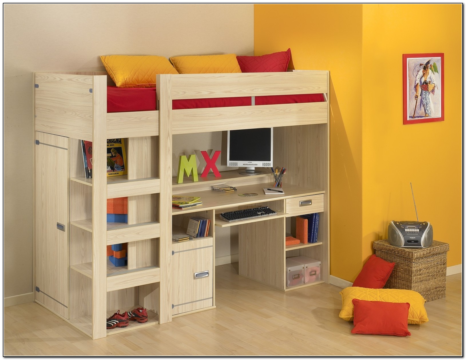 Loft Beds For Kids With Desk