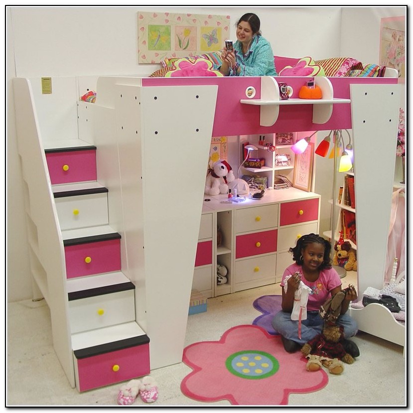 Loft Beds For Kids With Stairs