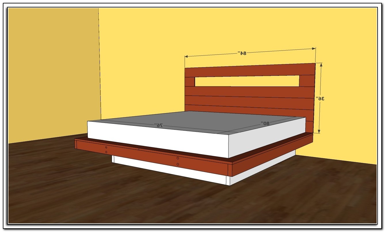 Queen Platform Bed Plans