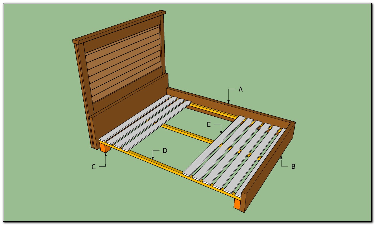 Queen Size Bed Frame Plans