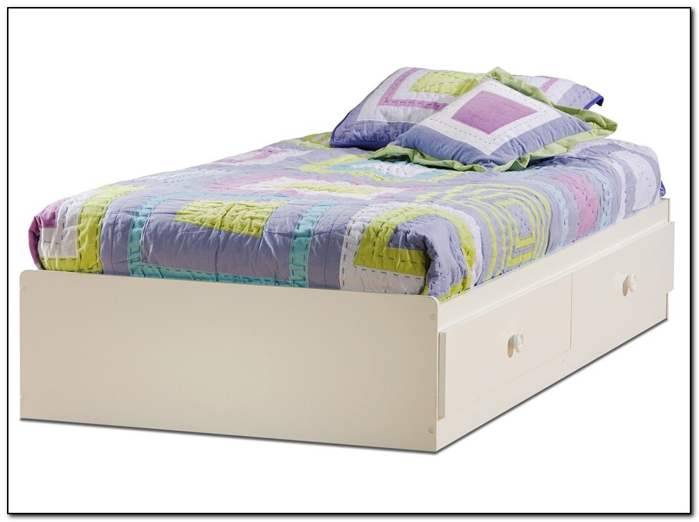 Twin Bed Frame White