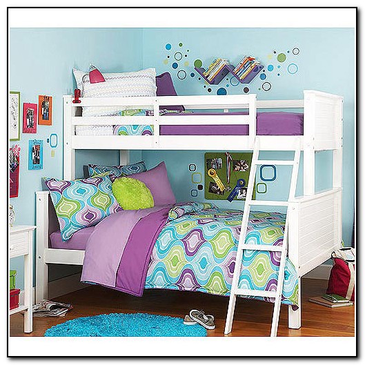 Twin Over Full Bunk Bed White