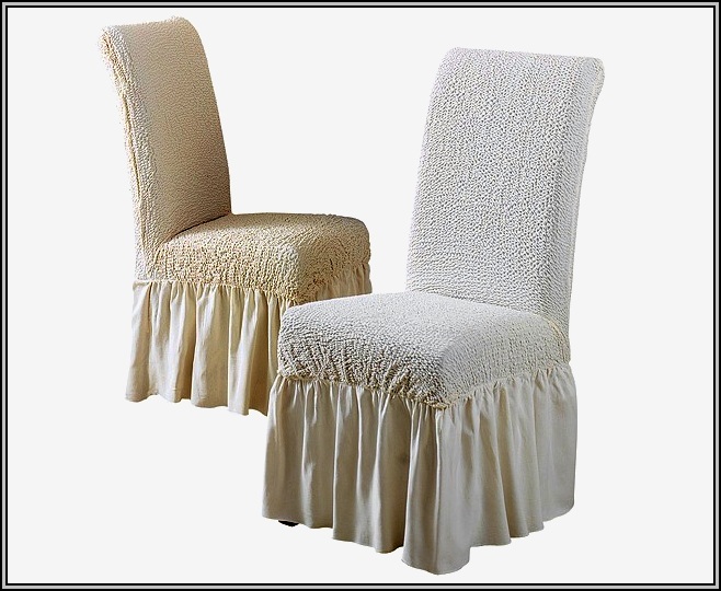 White Dining Room Chair Covers