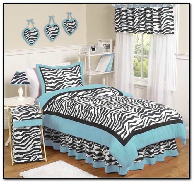 Zebra Print Bedding And Curtains