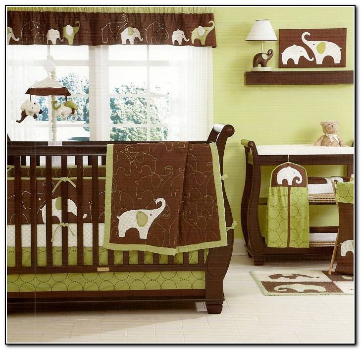 Baby Boy Crib Bedding Elephants