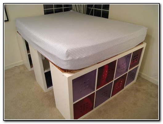 Bed Frame With Storage Diy
