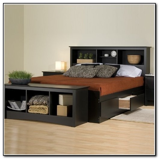 Bed Frame With Storage Drawers