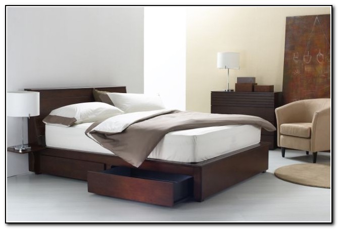 Bed Frame With Storage Singapore