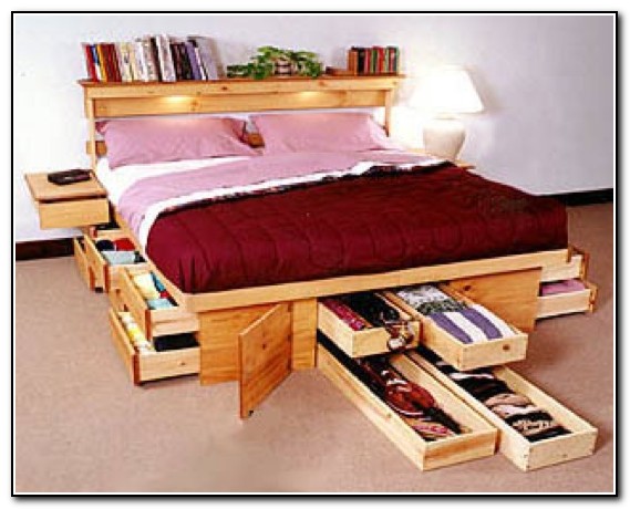 Bed Frames With Storage Underneath
