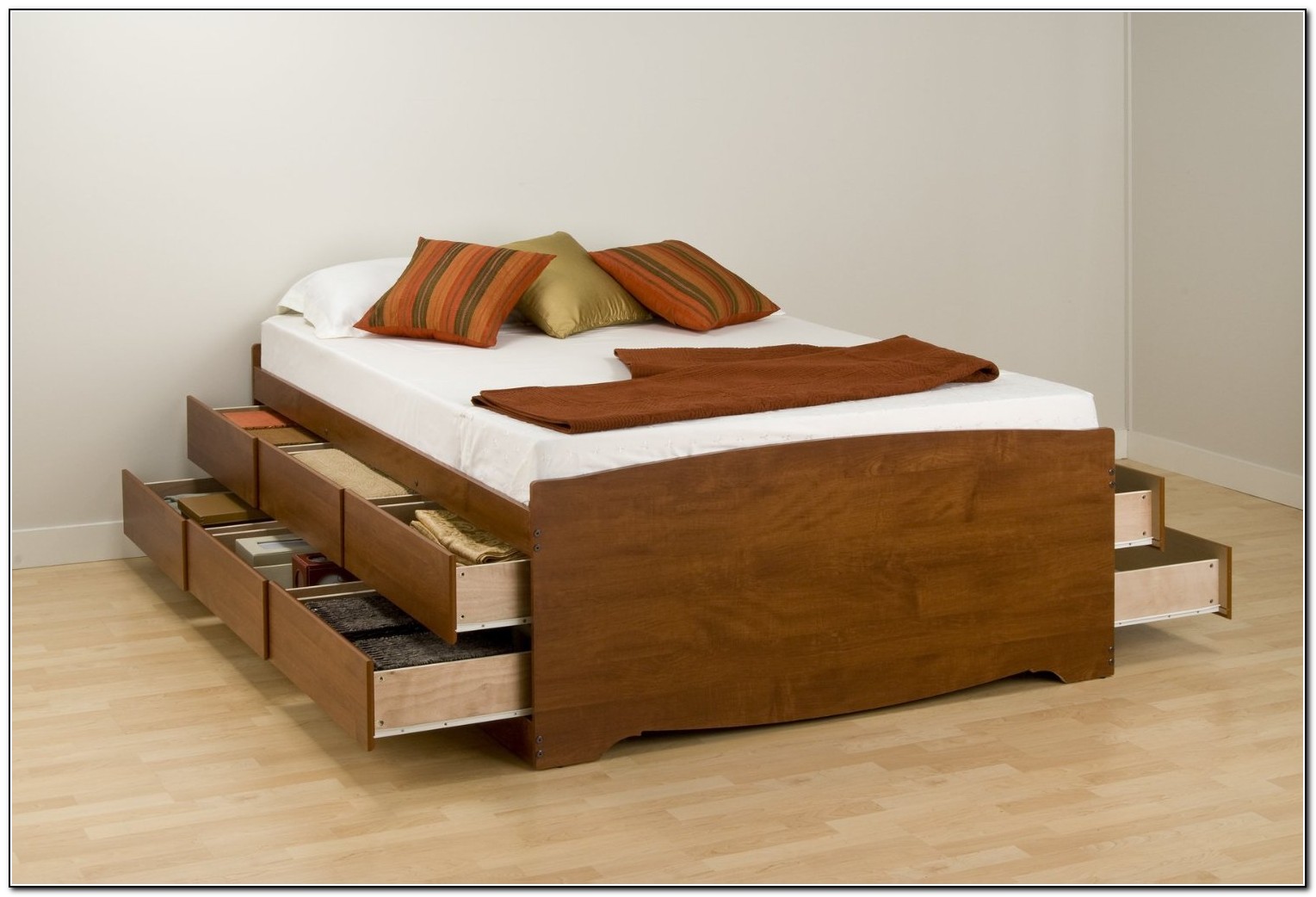 Bed With Drawers Underneath