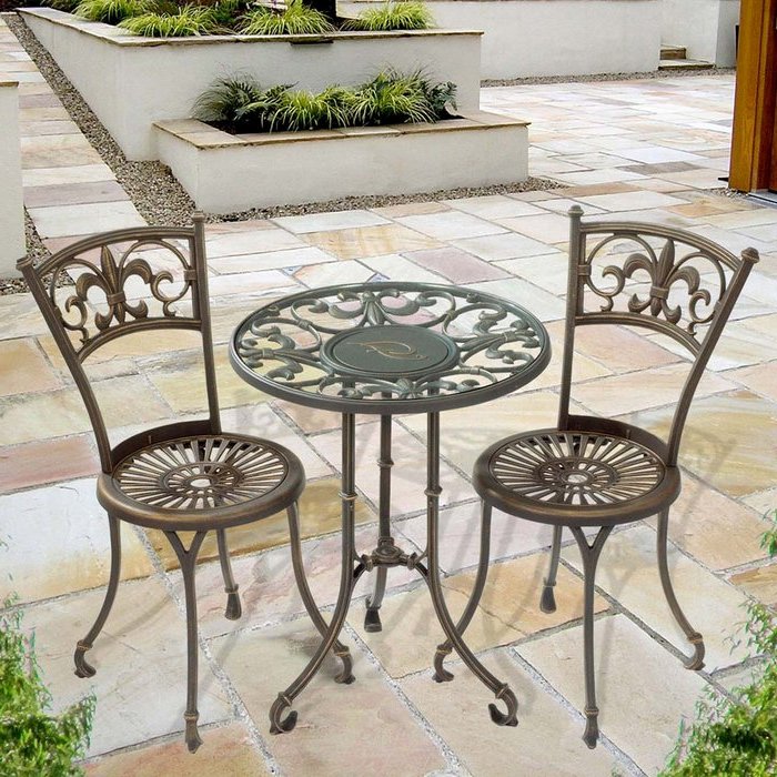 Bistro Table And Chairs Garden
