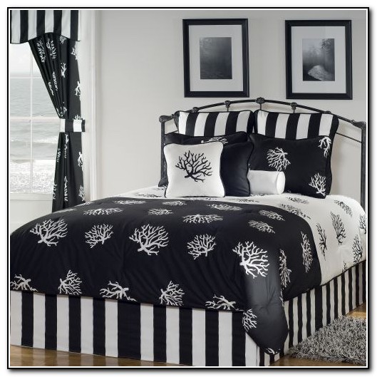 Black And White Daybed Bedding Sets