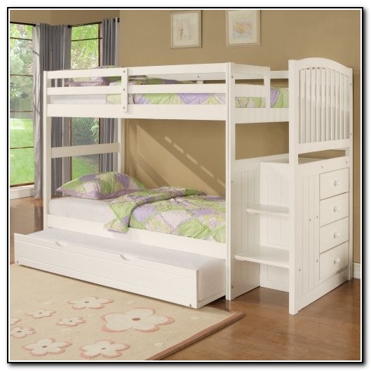 Bunk Bed With Stairs And Storage