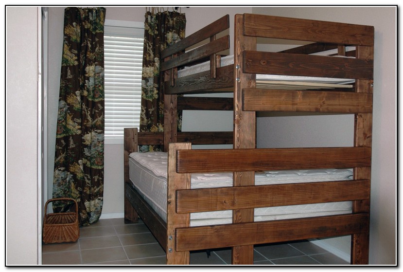 Bunk Beds Twin Over Full Plans