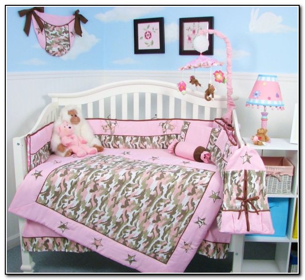 Camo Baby Bedding For Girls