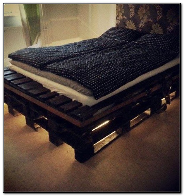 Diy Bed Frame With Lights