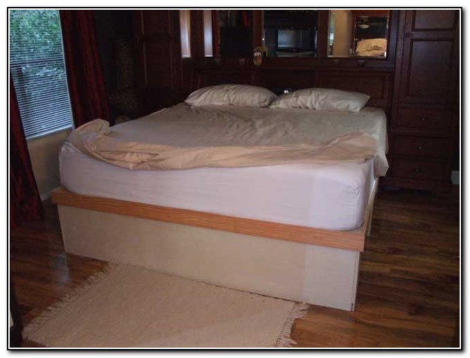 Diy Platform Bed With Drawers