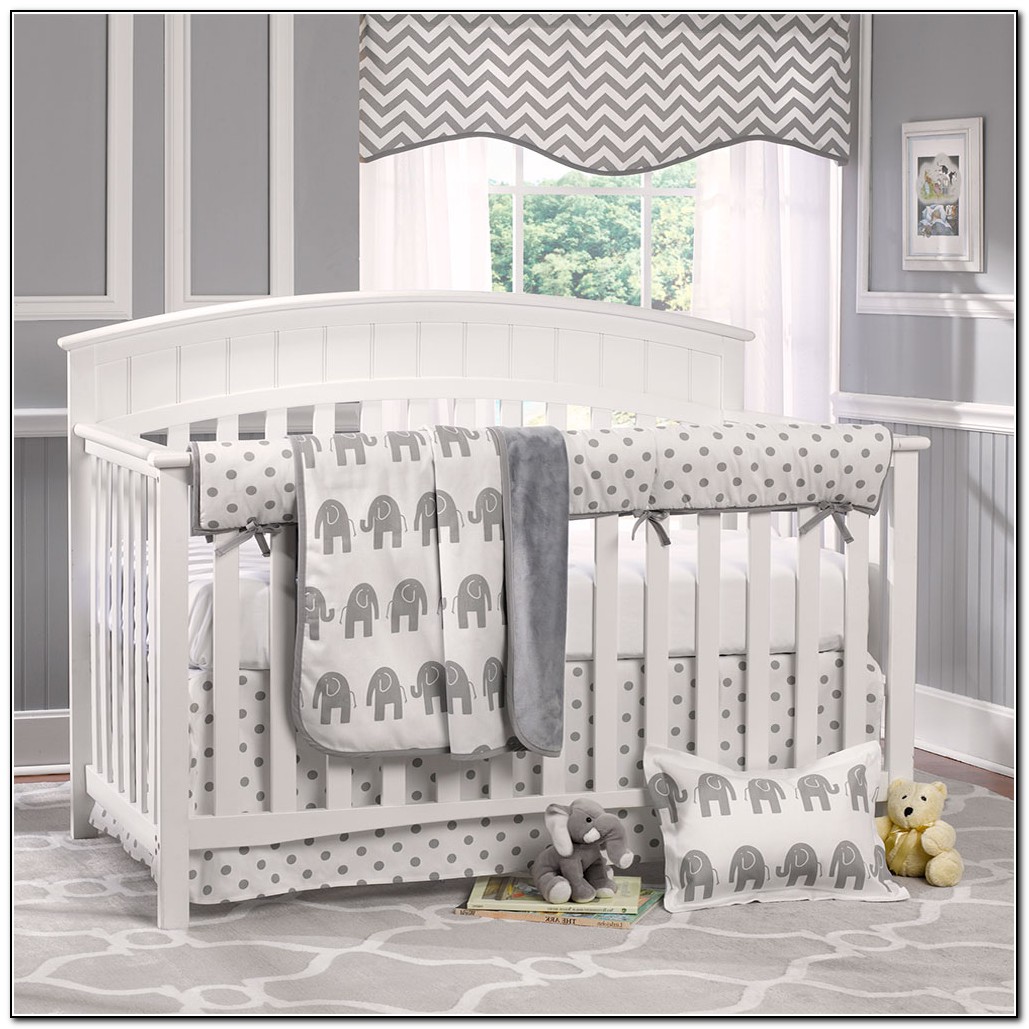 Elephant Crib Bedding For Boys