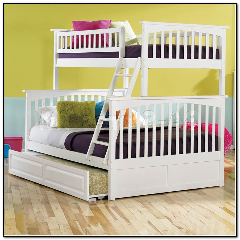 Full Over Twin Trundle Bed