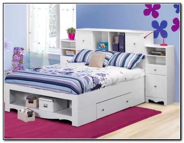 Full Size Beds With Storage